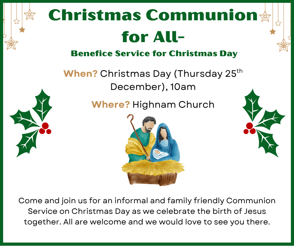 Highnam Church Christmas Communion Highnam Church Christmas Communion