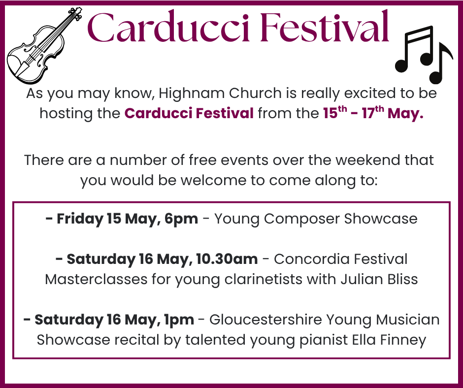 Carducci Festival at Highnam Church