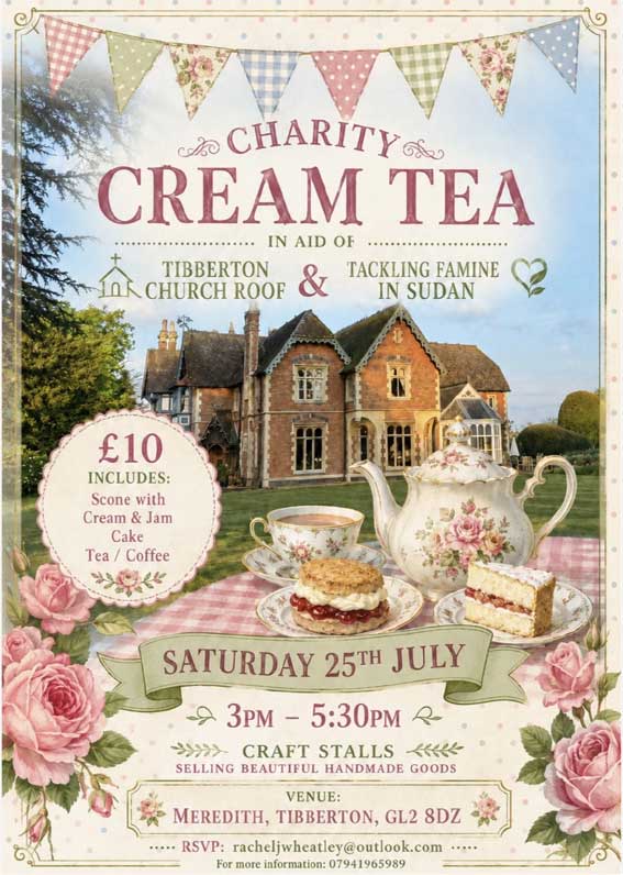 Charity Cream Tea Event
