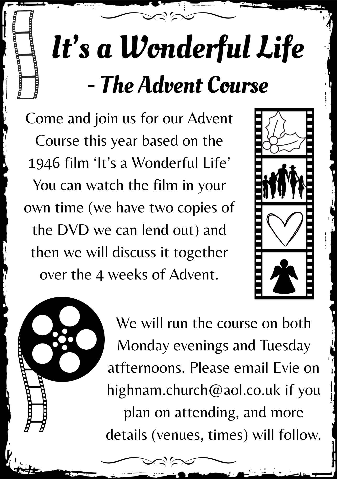 It's a Wonderful Life Advent Course at Highnam Church